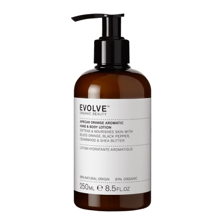 Evolve Organic Beauty - African Orange Aromatic Lotion - Organický balzam na ruky a telo - 250 ml