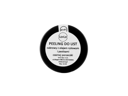 La-Le - Peeling na pery - Čierna ríbezľa - 15 ml