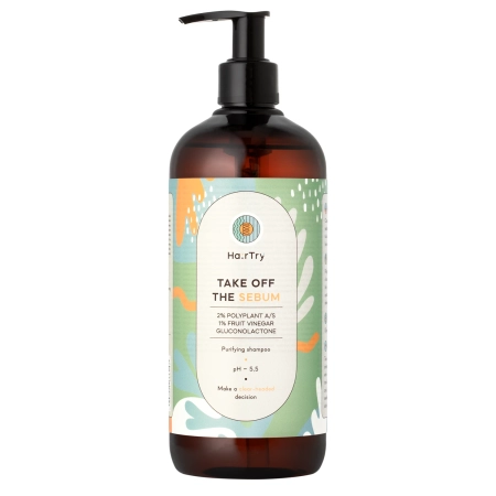 HairTry - Take Off The Sebum - Čistiaci šampón - 500ml