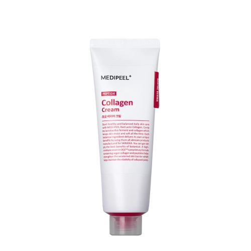 Medi-Peel - Red Lacto Peptide Collagen Barrier Cream - Ochranný a spevňujúci krém na tvár - 80ml