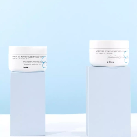 COSRX - Hydrium Green Tea Aqua Soothing Gel Cream - Upokojujúci krém s extraktom zo zeleného čaju - 50ml