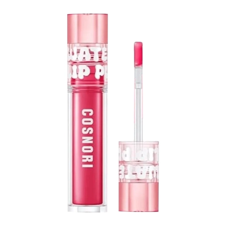 Cosnori - Water-Full Lip Plumper Strong - Zväčšujúci lesk na pery - 02 Lovable Pink - 3,5g
