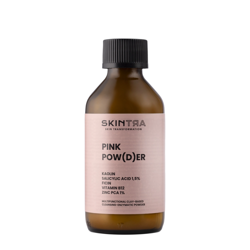 SkinTra - Pink Pow(d)er - Multifunkčný čistiaci a enzymatický prášok na báze ílu - 40 g