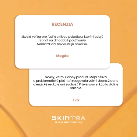 SkinTra - Creamy Happiness - Emulzia s retinalom 0,1% v cyklodextrínoch - 30ml