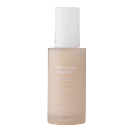 Haruharu Wonder - Black Rice Hyaluronic Anti-Wrinkle Serum - Sérum proti vráskam z extraktom čiernej ryže - 50 ml