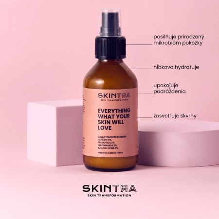 SkinTra - Everything What Your Skin Will Love - Prebiotické ošetrujúce tonikum - 100ml