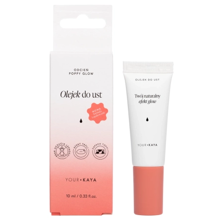 Your Kaya - Lesklý olej na pery - Poppy Glow - 10ml