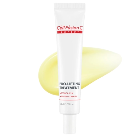 Cell Fusion C - Pro-Lifting Treatment - Spevňujúco - vyhladzujúca kúra s retinolom 0,3% a peptidmi - 30ml