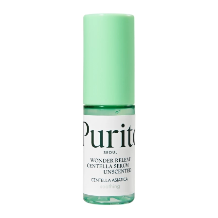 Purito Seoul - Wonder Releaf Centella Mini Kit Unscented - Sada neparfumovaných produktov pre upokojenie citlivej pleti