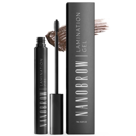 Nanolash - Nanobrow Lamination Gel - Gél na obočie - Brown - 7ml