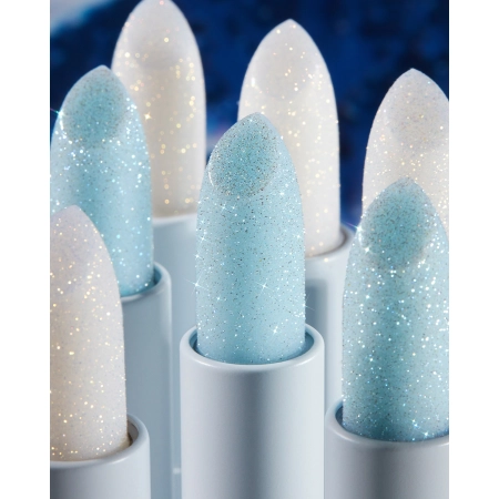 Unleashia - Glacier Vegan Lip Balm - No.1 Snow Frost - Hydratačný balzam na pery s trblietkami - 3,3 g