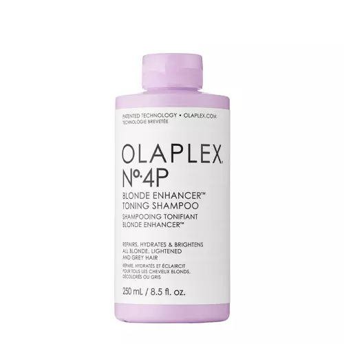 Olaplex - No. 4P Blonde Enhancer Toning Shampoo - Fialový šampón na blond vlasy - 250ml