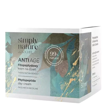 Clochee - Simply Nature - Fitopeptidový denný krém - 50ml