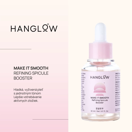HanGlow - Make It Smooth - Refining Spicule Booster - Vyhladzujúce sérum s mikroihličkami - 30 ml