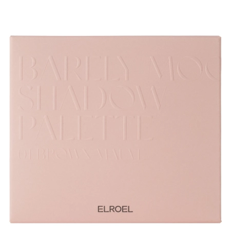 ELROEL - Barely Mood Shadow Palette - Paletka očných tieňov - 01 Brown Mauve - 8,1g