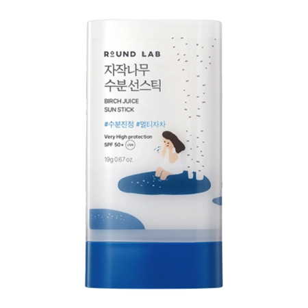 Round Lab - Birch Juice Moisturizing Sun Stick SPF/50+ PA++++ - SPF v tyčinke s brezovou šťavou - 19 g