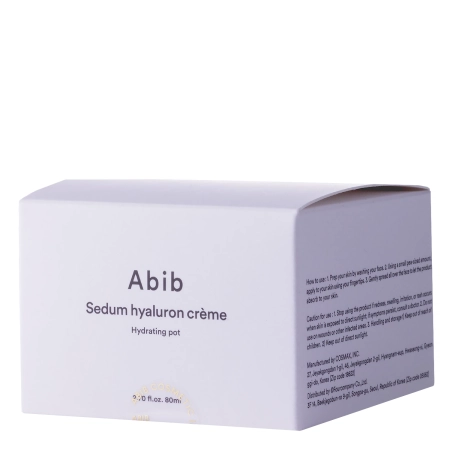 Abib - Sedum Hyaluron Creme - Upokojujúci a hydratačný krém - 80ml