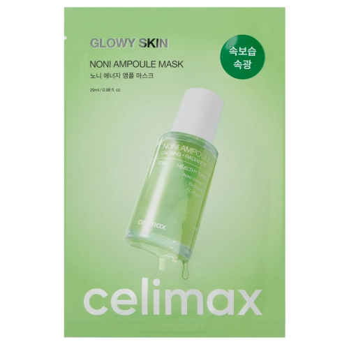Celimax - The Real Noni Energy Ampoule Mask - Plátienková maska s extraktom z indickej moruše - 1ks / 29ml