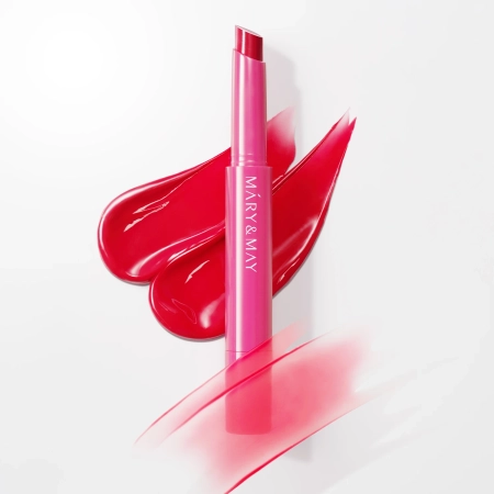 Mary&May - Blooming Glow Lip - Farebný balzam na pery - 02 Ruby Blossom - 1,7g