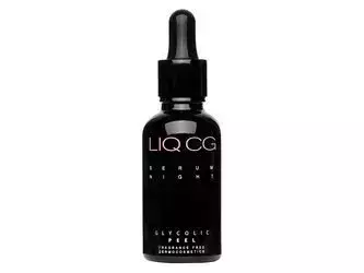 LiqPharm - LIQ CG Serum Night 7% Glycolic PEEL - Exfoliačno-vyhladzujúce nočné sérum - 30ml