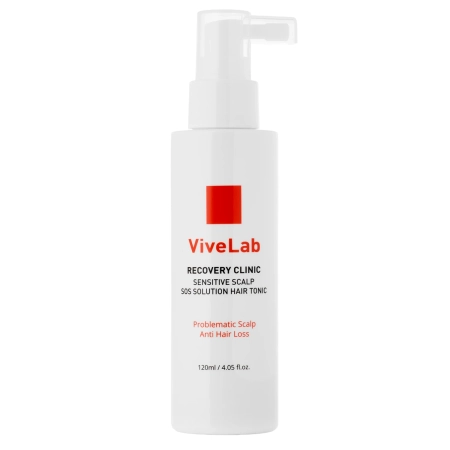 ViveLab - Recovery Clinic Sensitive Scalp SOS Solution Hair Tonic - Regeneračno-upokojujúce tonikum na pokožku hlavy - 120ml
