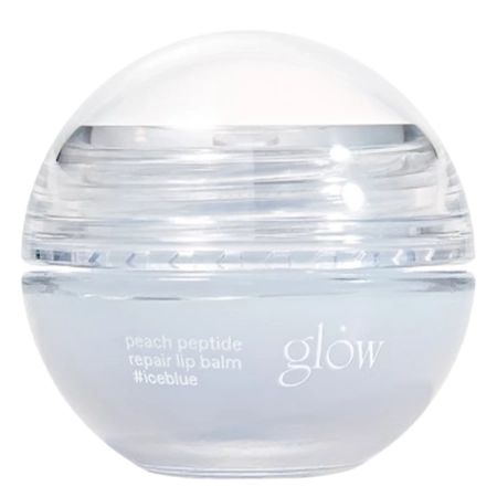 glow - Peach Peptide Repair Lip Balm - Peptidový balzam na pery - #Iceblue - 8g