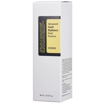 COSRX - Advanced Snail Radiance Dual Essence - Regeneračná esencia so slimačím extraktom - 80ml