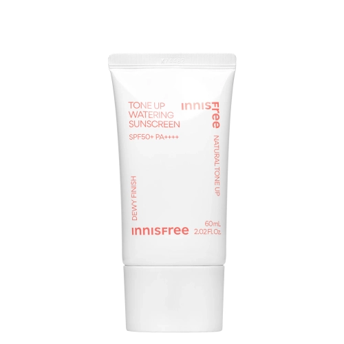 Innisfree - Tone Up Watering Sunscreen SPF50+/PA++++ - Opaľovací krém zjednocujúci farebný tón pokožky - 60ml