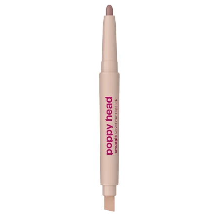 Poppy Head - Smudgic Velvet Matt Lipstick - Matný rúž na pery v tyčinke - 01 Stone Veil - 0,85g