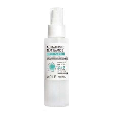 APLB - Glutathione Niacinamide Mist Essence - Rozjasňujúca esencia na tvár v spreji - 105 ml