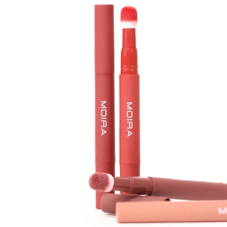Moira - Cushion Kiss Lip Cream - Rúž na pery - 002 Cotton Latte - 1,5g