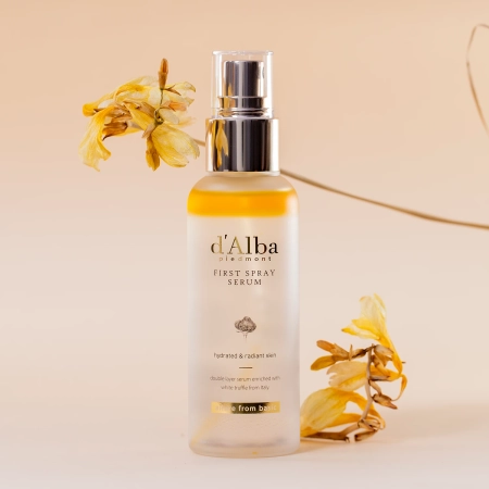 d'Alba - White Truffle First Spray Serum - Rozjasňujúce a hydratačné sérum na tvár v spreji - 100ml