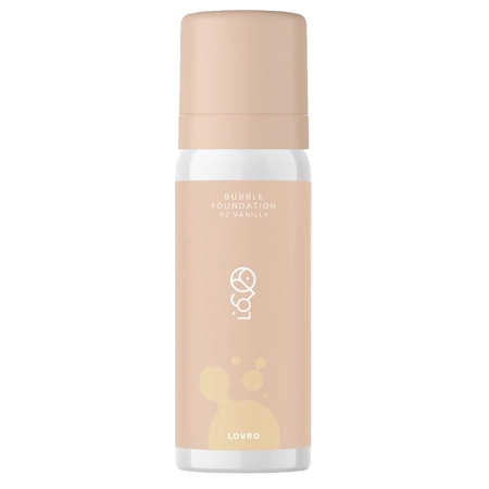 LOVRO - Bubble Foundation - Make-up s ľahkým rozjasňujúcim zložením - 02 Vanilla - 50ml