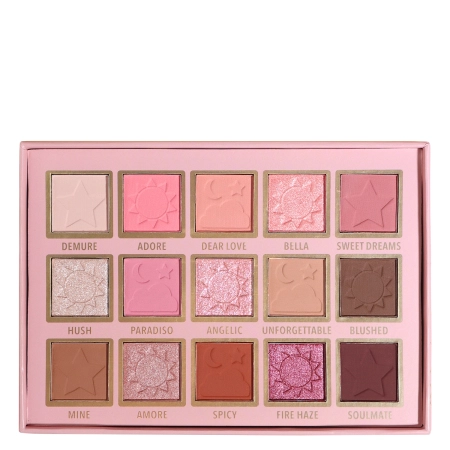Moira - Celestial Love Palette - Paleta očných tieňov - 15x1,2g