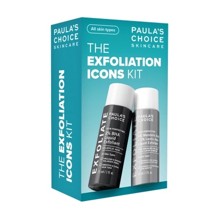 Paula's Choice - Multi-Level Exfoliation Trial Kit - Sada pre viacúrovňovú exfoliáciu - Tekutý exfoliant 30ml + Kyselinový peeling 30ml