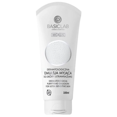BasicLab - Micellis - Dermatologická čistiaca emulzia pre veľmi citlivú pleť - 100ml
