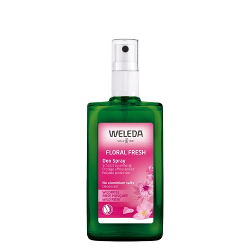 WELEDA - Floral Fresh Deo Spray - Dezodorant v spreji so šípkou - 100ml