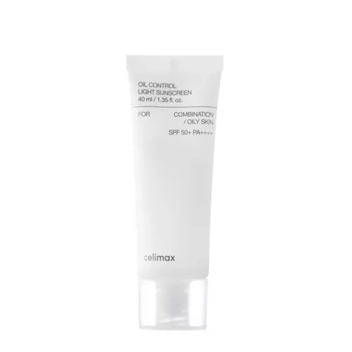 Celimax - Oil Control Light Sunscreen SPF50+ PA++++ - Krém regulujúci vylučovanie kožného mazu s SPF filtrom - 40ml