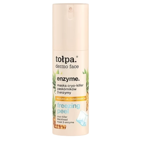 Tołpa - Dermo Face Enzyme - Freeze Peel - Cryo maska - Zabijak čiernych bodiek- 3 Enzýmy - 50ml