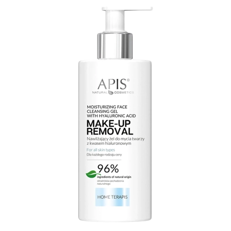 Apis - Moisturizing Face Cleansing Gel with Hyaluronic Acid - Hydratačný čistiaci gél s kyselinou hyalurónovou - 300ml 