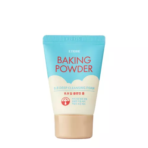 Etude House - Baking Powder B.B Deep Cleansing Foam - Krémová čistiaca pena na pleť s ryžovým extraktom - 30ml