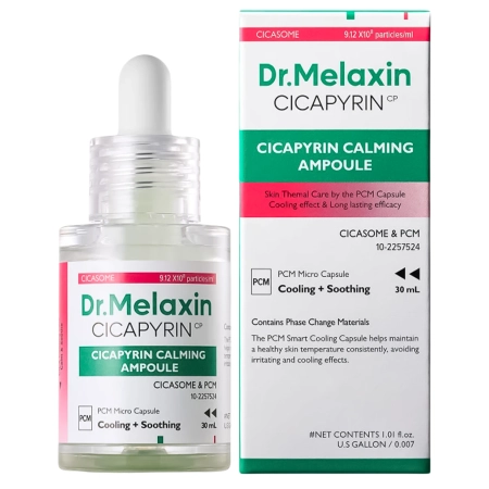 Dr.Melaxin - Cicapyrin Calming Ampoule - Sérum na tvár s exozómami z pupočníka ázijského - 30ml
