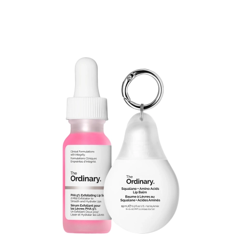The Ordinary - The Soft Lips Set - Sada pre starostlivosť o pery - Sérum 15ml + Balzam na pery 15ml
