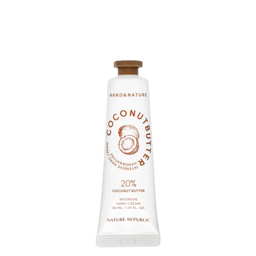 Nature Republic - Hand & Nature Coconut Butter Intensive Hand Cream - Krém na ruky - 30ml