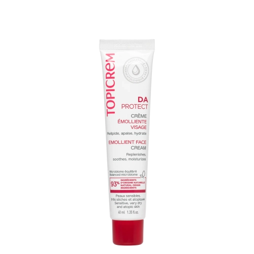 Topicrem - DA Emollient Face Cream - Emolientný krém na tvár - 40ml