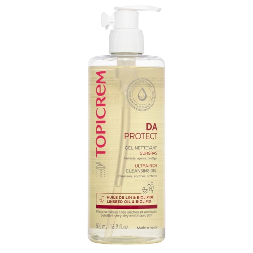Topicrem - DA Protect Ultra-Rich Cleansing Gel - Čistiaci gél - 500ml