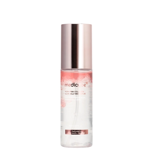 Medicube - PDRN Pink Collagen Glow Jelly Mist Serum - Rozjasňujúce sérum v spreji s PDRN a kolagénom - 60ml