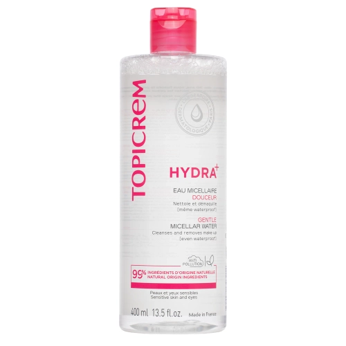Topicrem - Hydra+ Gentle Micellar Water - Jemná micelárna voda - 400ml