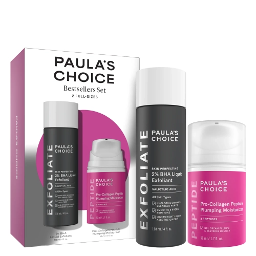 Paula's Choice - Bestsellers Set - Sada bestsellerov - BHA exfoliant 118ml + Krém 50ml