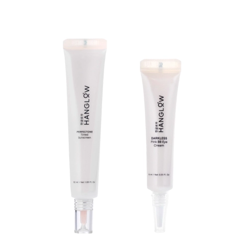 HanGlow - Sada produktov GlowUp Kit 01 - Očný krém - 15 ml + Skrášľujúci SPF krém - 50 ml